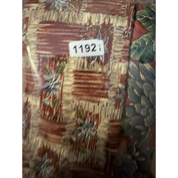 Lands' End Mens 100% Silk Neck Ties Floral Print USA Vintage 80s 90s LOT OF 3 - Picture 6 of 6